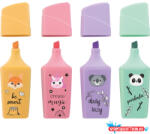 Faber-Castell Szövegkiemelő készlet mini pasztell ANIMAL Faber-Castell 4klf. szín (ORI_68415)
