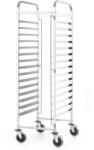 Hendi Cărucior HENDI Kitchen Line pentru 15 tăvi 600 × 400 mm