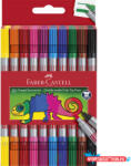 Faber-Castell Rostirón, filctoll készlet, kétvégű Faber-Castell 10 klf. szín (ORI_68251)