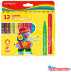 Keyroad Rostirón, filctoll készlet 5 mm 12 db/bliszter Keyroad Jumbo vegyes színek (ORI_38485)