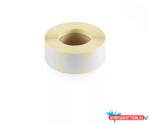  Etikett címke, 30mm, körcímke tekercses, PP 1000 db/tekercs átlátszó (ORI_67713)