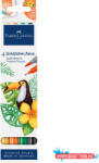 Faber-Castell Rostirón, filctoll készlet akvarell kétvégű GOLDFABER AQUA Trópusi tukán Faber-Castell 4klf. szín (ORI_68398)