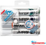 Pentel Táblamarker készlet, 2, 5mm, kerek hegyű, Pentel Maxiflo, 4 klf. szín (ORI_MWL5M4)