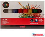  Dekormarker 8mm, Uni Posca PC-8K 8 db-os készlet (ORI_57514)