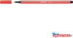 STABILO Rostirón, filctoll 1mm, M STABILO Pen 68 piros (ORI_ST6840)