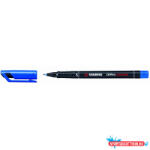 STABILO Alkoholos marker 0, 4mm, STABILO OHPen S kék (ORI_84141)