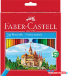 Faber-Castell Színes ceruza készlet hatszögletű kastélyos Faber-Castell 24klf. szín