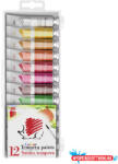 ICO Tempera színes 12x12ml, Süni Ico 12 különféle szín (ORI_31058)
