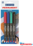 Centropen Alkoholos marker készlet, 1mm, M, Centropen 2846 bliszteres, 4 különféle szín (ORI_32934)