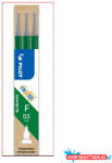 Pilot Rollertoll betét 0, 5mm, írásvastagság 3 db/csom Pilot Frixion Ball, írásszín zöld