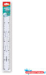 Keyroad Vonalzó 30 cm, kétoldalt skálázott, fogantyús Keyroad (ORI_38539)