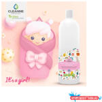 CLEANNE Mosógél 1 liter (20 mosás) fehér és színes ruhákhoz Cleanne_Baba-Mama Its a girl (ORI_64734)