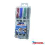 Centropen Alkoholos marker készlet, 2, 5mm, kerek hegyű, Centropen 8566, 4 különféle szín (ORI_585660402)