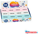 Nebulo Radír, logózott radír 3 színben, Nebulo (ORI_RL4C)