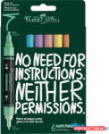 Faber-Castell Akril marker készlet, kétvégű MULTIMARK pasztell Faber-Castell jégkék, barack, mentazöld, vanília, (ORI_68424)