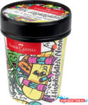 Faber-Castell Szövegkiemelő készlet 1-5mm vágott, papír pohárban Faber-Castell 46 fluoreszkáló 10klf. szín (ORI_68428)