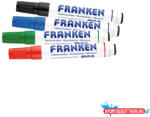 Franken Táblamarker készlet, 1-3mm, kerek, antibakteriális mágneses, Franken, 4 különféle szín