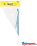 Educa Vonalzó készlet, Educa háromszög 18cm, 2 db ( 45°/60° ) közepes, bliszteres (ORI_3123)