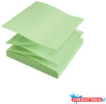Info Notes Jegyzettömb öntapadó, 75x75mm, 12x100lap, újrahasznosított 5644-88 Info Notes, pastell mix, kék, zöld, rózsaszín, sárga (ORI_32981)