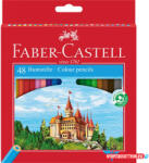 Faber-Castell Színes ceruza készlet hatszögletű kastélyos Faber-Castell 48klf. szín (ORI_68138)
