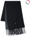 Ralph Lauren Sálak / Stólák / Kendők Écharpe réversible en laine mélangée Fekete Egy méret