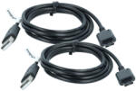 VHBW 2x USB adatkábel LG, Elson KE970 mobiltelefonhoz stb (889009455)