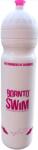 BornToSwim water bottle 1000ml rózsaszín/fehér