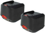 VHBW 2x Akkumulátor Bosch 1 600 Z00 000, 1 600 A00 DD7 elektromos szerszámhoz - 4000 mAh, 18 V, Li-Ion (889009118)