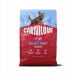 CARNILOVE Aktív macska lazaccal és pulykával kölyökmacskáknak, száraz eledel 2kg (8595602581504)