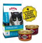 ARION sterilizált chicken macska 7, 5 kg 2 doboz Voskes filé ingyen