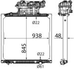 MAHLE Radiator, racire motor MAHLE CR 770 000S (CR 770 000S) - fixbox
