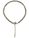  Bratara Pirita Rotund Fatetat 3x3 mm Diametru 58 mm cu Argint 925 sau Inox 316L 1 Buc