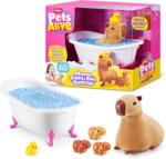 Pets Alive - Jucarie de plus interactiva, Mama Capybara si puii sai (9574)