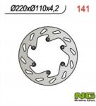 NG Brake Disc Ng Hátsó Féktárcsa Ktm Husaberg (220X110X4, 2) (NG141 NG129)