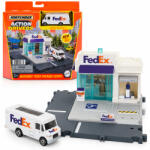 Matchbox Set de joaca Matchbox Action Drivers Centrul de colete FedEx cu camion inclus, scara 1: 64 (HLY62 - 3050)