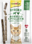 GimCat GIMCAT Sticks, Miel și Pasăre, punguță recompense fără cereale pisici, 20g