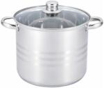 Edenberg Acél Fazék 6, 8 L 22 cm Indukciós nagy bogrács Edenberg 543 +fedő (EB-543)