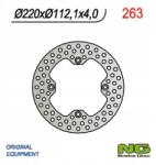 NG Brake Disc Ng Féktárcsa Hátsó Husqvarna Cr/wr/te/tc (220x112x4)