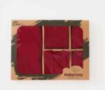 BabyCosy Set de 10 piese pentru nou nascut - 100% bumbac organic - Rosu, BabyCosy (BC-CSY5111)