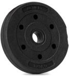  Disc greutate haltera, 1, 25 kg, umplutura bitumica, invelist PP, 29 mm, negru (ACT-0072)
