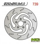 NG Brake Disc Ng Féktárcsa Első Harley-davidson (292X50, 8X5) 883/1200/1340/1450,