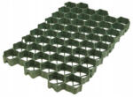 Garden plus Pavaj ecologic parcari, grila tip fagure, 60x40x4 cm, 480 tone/mp, plastic verde (KRATKAOGR40ZIELPL169)
