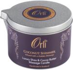 ORLI KÓKUSZRAGYOGÁS (Coconut Shimmer) Masszázsgyertya 60 g