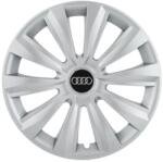 AutoHelix MSA Set 4 capace roti 15 inchi (R15) Delta Gri, Compatibile Cu Audi (4899)