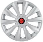 AutoHelix MSA Set 4 capace roti 15 inchi (R15) Delta Gri, Compatibile Cu Suzuki (4952)