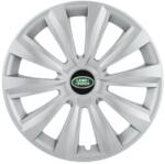 AutoHelix MSA Set 4 capace roti 15 inchi (R15) Delta Gri, Compatibile Cu Land Rover (4923)