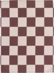 Muurla Prosop de bucătărie Checks & Stripes 50 x 65 cm, maro-roz (5340-5065-02)