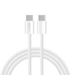 Lito Cablu de Date Type-C la Type-C 60W, 1m - (LD04) - White (KF2330315)