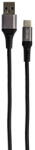 Grixx Cablu date GRIXX - USB-C to USB, impletit, lungime 1m - negru (GRCACUSBFBK01) - vexio