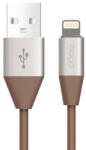 Orsen S31 Lightning Cable 2.1A 1.2m brown (T-MLX52623) - vexio